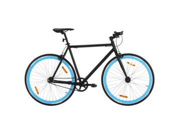 Veiling - Stadsfiets Zwart en Blauw 55 CM B keuze*, Nieuw