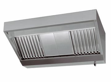 Behuizing afzuigkap RVS | 200x110x45cm Combisteel, Verzenden, Nieuw in verpakking