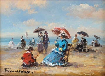 Camille Rousseau (1949) - Dimanche en Normandie ~