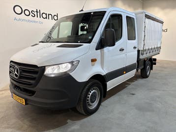 Zakelijke Lease |  Mercedes-Benz Sprinter 317 1.9 CDI L2 RWD, Stof, Gebruikt, Euro 6, Wit