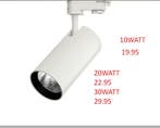 led spot rail winkel woning etalage verlichting horeca galle, Metaal of Aluminium, Nieuw, Ophalen of Verzenden, Modern