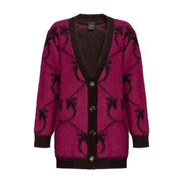 Pinko • paars alpaca wollen vest • M, Kleding | Dames, Truien en Vesten, Verzenden, Paars, Nieuw, Maat 38/40 (M)