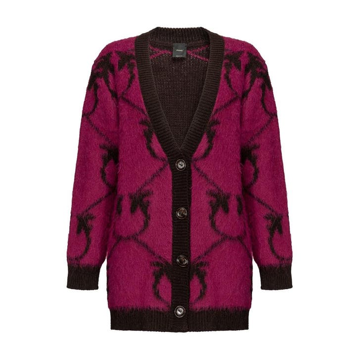 Pinko • paars alpaca wollen vest • M, Kleding | Dames, Truien en Vesten, Paars, Nieuw, Maat 38/40 (M), Verzenden