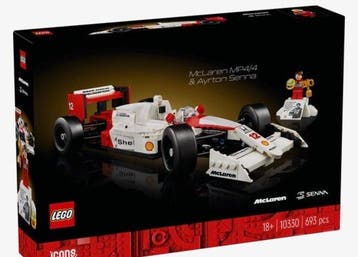 Lego Set - 10330 - Icons - McLaren MP4/4 & Ayrton Senna, Nieuw