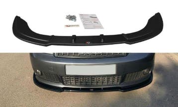Voorspoiler Audi A4 S-Line B6 V.2 Glanzend Zwart, Ophalen of Verzenden, Nieuw