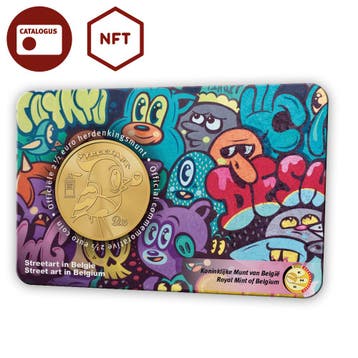 België 2,5 Euro Street Art 2025 BU Coincard NL, Verzenden