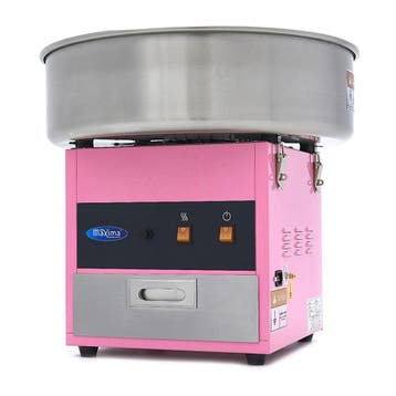 Suikerspinmachine | RVS | Roze | RVS pan | 1.08kW (230V) |, Zakelijke goederen, Verzenden, Nieuw in verpakking