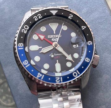 Seiko - Zonder minimumprijs - 5 Sports SSK003K1 - GMT, Sieraden, Tassen en Uiterlijk, Horloges | Heren, Nieuw