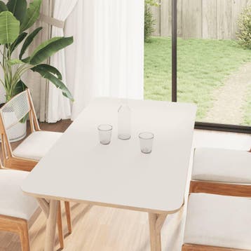 vidaXL Meubelfolies zelfklevend 90x500 cm PVC matwit, Verzenden, Nieuw