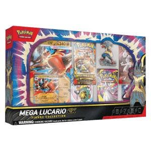 Mega Lucario EX Figure Collection, Ophalen of Verzenden, Nieuw, Losse kaart, Foil