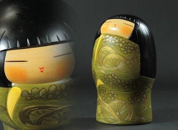 Creatieve Kokeshi-pop “Een Vergankelijk Moment” – Kunstenaar