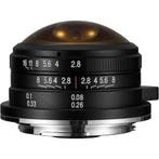 Laowa 4mm f/2.8 Circular Fisheye Micro Four Thirds, Ophalen of Verzenden, Nieuw, Groothoek Fisheye-lens