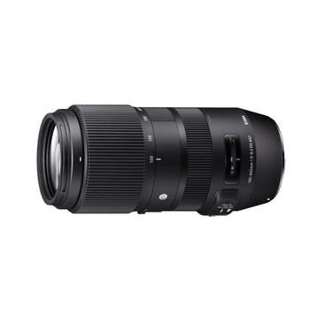 Sigma 100-400mm f/5.0-6.3 DG OS HSM Contemporary Nikon F-, Verzenden, Gebruikt, Sigma, Telelens