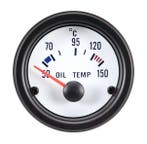 Performance Instrument Wit Olietemperatuur 50-150C 52mm, Auto diversen, Ophalen of Verzenden, Nieuw