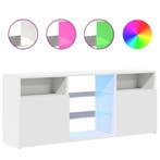 Hifi Kast Wit | 120x30x50 | Laatste Stuk!, Strak modern, Gebruikt, 100 tot 150 cm, Ophalen of Verzenden