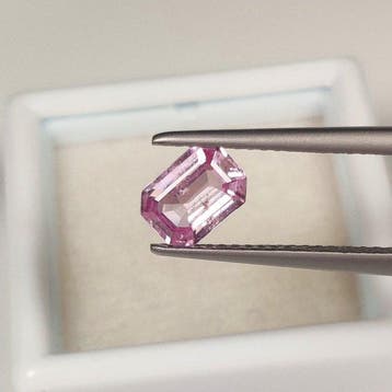 Zonder minimumprijs - 1 pcs Roze Saffier - 1.05 ct -, Nieuw