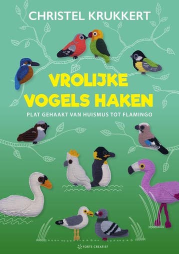Vrolijke Vogels Haken | Christel Krukkert | Nieuw, Ophalen of Verzenden, Nieuw, Christel Krukkert