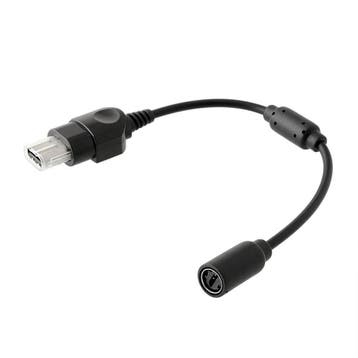 Microsoft Xbox Classic Breakaway Kabel voor Controller - Zwa, Spelcomputers en Games, Verzenden, Zo goed als nieuw