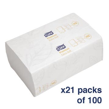 Tork Xpress multifold handdoeken 2-laags (2100 stuks), Verzenden, Nieuw