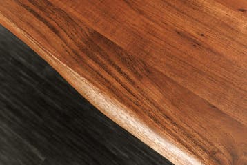 Massief houten eettafel MAMMUT NATURE 180cm acaciaboomrand, Ophalen of Verzenden, Nieuw