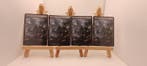Magic: The Gathering – Custom Gothic Swamp Full Art Set (4, Hobby en Vrije tijd, Verzamelkaartspellen | Magic the Gathering, Nieuw