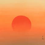 Rising Sun and Orange Sky with Original Box (Tomobako) -