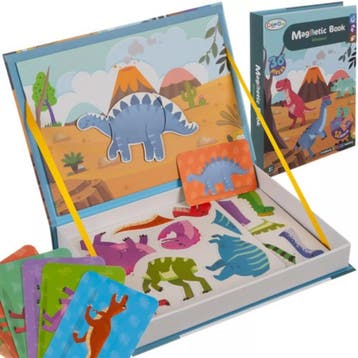 Kruzzel Magnetische Puzzel - Dinosaurussen - 36 Magneten..., Ophalen of Verzenden, Nieuw