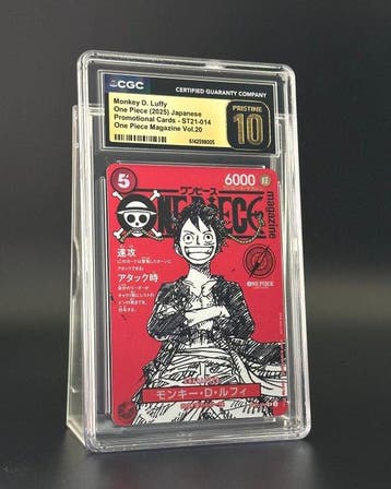 Bandai - 1 Graded card - One Piece - Monkey D. Luffy, Nieuw