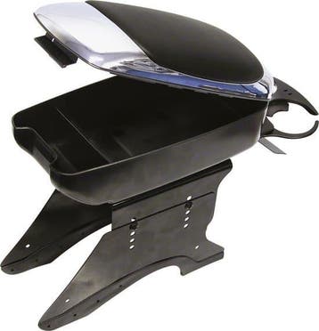 Carpoint Armsteun Universeel – Zwart/Chroom – Met, Ophalen of Verzenden, Gebruikt
