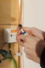 Coax kabel installatie