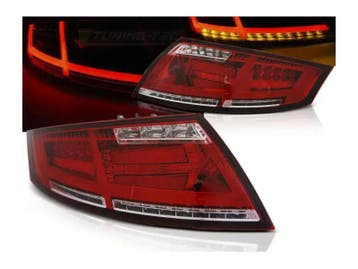 LED achterlicht units geschikt voor Audi TT Red White, Verzenden, Nieuw, Audi