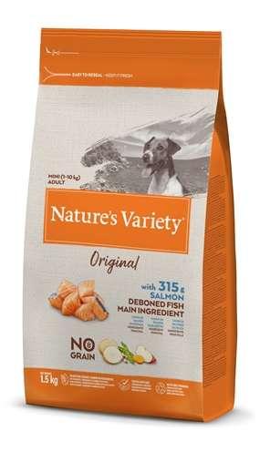 NATURES VARIETY ORIGINAL ADULT MINI SALMON NO GRAIN (HOND), Dieren en Toebehoren, Dierenvoeding, Verzenden