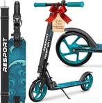 Kinderstep - 2 wielen - Kinder step - Verstelbaar - Turquois, Fietsen en Brommers, Steps, Verzenden, Zo goed als nieuw