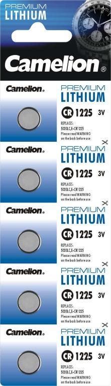 Lithium knoopcel CR1225 (5 stuks), Audio, Tv en Foto, Accu's en Batterijen, Verzenden, Nieuw
