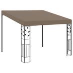 vidaXL Wandprieel 3x3x2,5 m taupe, Verzenden, Nieuw