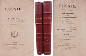 M. Chopin; C. Famin & M. Boré - Russie. Collection