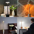 Set van 2 Draadloze LED Tafellampen Touch Dimbaar, Huis en Inrichting, Lampen | Tafellampen, Verzenden, Nieuw