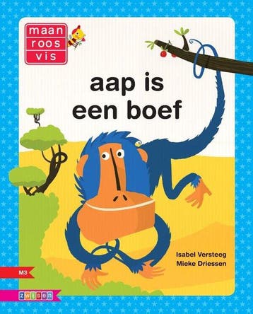 9789048717705 Maan roos vis  -   Aap is een boef, Verzenden, Zo goed als nieuw, Isabel Versteeg
