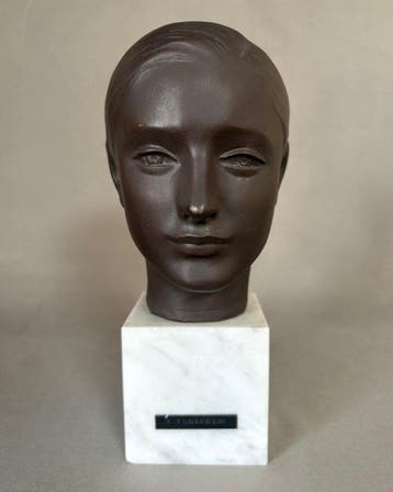 Lola sculpture - Funakoshi Yasutake  - sculptuur Brons -