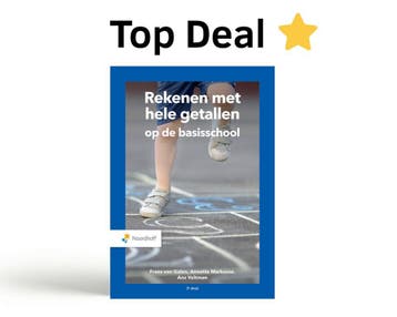 Rekenen met hele getallen op de basisschool, 9789001299279, Verzenden, Zo goed als nieuw, HBO, Annette Markusse, Ans Veltman, Frans van Galen