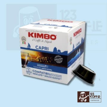Kimbo Capri capsules Dolce Gusto 16 stuks – Aromatische, Verzenden, Nieuw