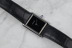Cartier Tank Must Large WSTA0072 – 2025, Leer, Staal, Polshorloge, Zo goed als nieuw