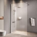 Douchewand Florida 100 x 200 cm Zwart – Inloopdouche 8 mm, Verzenden, Nieuw, Douche