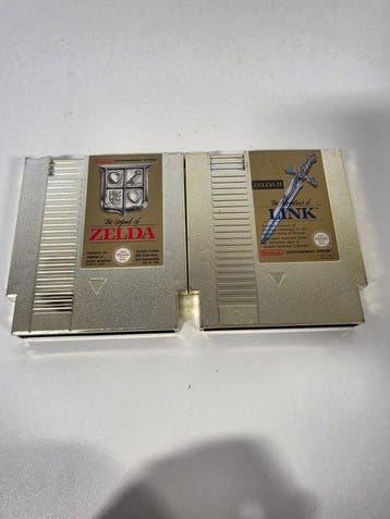 Nintendo - Nes - Zelda I & Zelda II the Adventure of Link, Nieuw