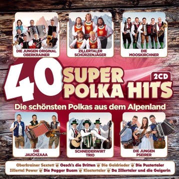 40 Super Polka Hits - 2CD, Ophalen of Verzenden, Nieuw in verpakking