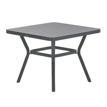 Garden Impressions Mina tuintafel 90x90xH71 - donker grijs, Verzenden, Nieuw