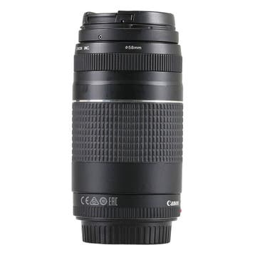 Canon EF 75-300mm f/4-5.6 III met garantie, Ophalen of Verzenden, Gebruikt