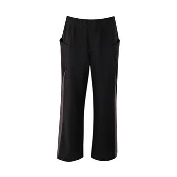 MAC • zwarte CULOTTE contrast • 36, Kleding | Dames, Broeken en Pantalons, Verzenden, Zwart, MAC, Nieuw