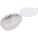 Westmark Nootmuskaatrasp met Bakje RVS/Wit, Verzenden, Nieuw