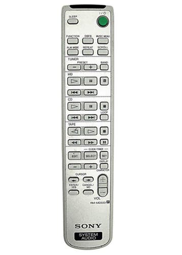 Afstandsbediening Sony rm-md333 HCD-MD333 dhc-m333, Ophalen of Verzenden, Nieuw, Origineel